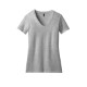 District Made® Perfect Blend® Ladies' V-Neck Tee
