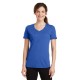Port & Company® Essential Blended Ladies' Performance V-Neck Tee