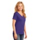 Port & Company® 100% Cotton Ladies' V-Neck Tee