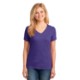Port & Company® 100% Cotton Ladies' V-Neck Tee