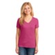 Port & Company® 100% Cotton Ladies' V-Neck Tee