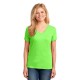 Port & Company® 100% Cotton Ladies' V-Neck Tee