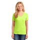 Port & Company® 100% Cotton Ladies' V-Neck Tee
