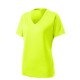 Sport-Tek® PosiCharge™ RacerMesh™ V-Neck Ladies' Tee