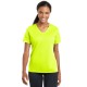 Sport-Tek® PosiCharge™ RacerMesh™ V-Neck Ladies' Tee