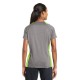 Sport-Tek® Heather Colorblock Contender™ Ladies' V-Neck Performance Tee