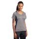 Sport-Tek® Heather Colorblock Contender™ Ladies' V-Neck Performance Tee