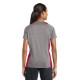 Sport-Tek® Heather Colorblock Contender™ Ladies' V-Neck Performance Tee