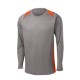 Sport-Tek® Heather Colorblock Contender™ Long Sleeve Performance Tee