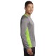 Sport-Tek® Heather Colorblock Contender™ Long Sleeve Performance Tee