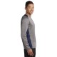 Sport-Tek® Heather Colorblock Contender™ Long Sleeve Performance Tee