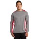 Sport-Tek® Heather Colorblock Contender™ Long Sleeve Performance Tee