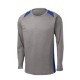 Sport-Tek® Heather Colorblock Contender™ Long Sleeve Performance Tee