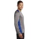 Sport-Tek® Heather Colorblock Contender™ Long Sleeve Performance Tee