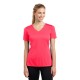 Sport-Tek® PosiCharge™ Competitor™ Ladies' Interlock Performance V-Neck Tee