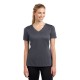 Sport-Tek® PosiCharge™ Competitor™ Ladies' Interlock Performance V-Neck Tee