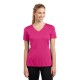 Sport-Tek® PosiCharge™ Competitor™ Ladies' Interlock Performance V-Neck Tee