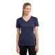 Sport-Tek® PosiCharge™ Competitor™ Ladies' Interlock Performance V-Neck Tee