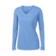 Sport-Tek® PosiCharge™ Competitor™ Ladies' Interlock Long Sleeve Performance V-Neck Tee