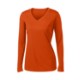 Sport-Tek® PosiCharge™ Competitor™ Ladies' Interlock Long Sleeve Performance V-Neck Tee