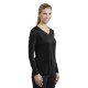 Sport-Tek® PosiCharge™ Competitor™ Ladies' Interlock Long Sleeve Performance V-Neck Tee
