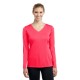 Sport-Tek® PosiCharge™ Competitor™ Ladies' Interlock Long Sleeve Performance V-Neck Tee