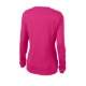 Sport-Tek® PosiCharge™ Competitor™ Ladies' Interlock Long Sleeve Performance V-Neck Tee