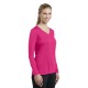 Sport-Tek® PosiCharge™ Competitor™ Ladies' Interlock Long Sleeve Performance V-Neck Tee