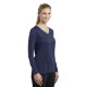 Sport-Tek® PosiCharge™ Competitor™ Ladies' Interlock Long Sleeve Performance V-Neck Tee