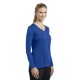 Sport-Tek® PosiCharge™ Competitor™ Ladies' Interlock Long Sleeve Performance V-Neck Tee