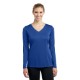 Sport-Tek® PosiCharge™ Competitor™ Ladies' Interlock Long Sleeve Performance V-Neck Tee