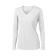 Sport-Tek® PosiCharge™ Competitor™ Ladies' Interlock Long Sleeve Performance V-Neck Tee