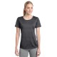 Sport-Tek® Heather Contender™ Ladies' Scoop Neck Performance Tee