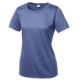 Sport-Tek® Heather Contender™ Ladies' Scoop Neck Performance Tee