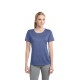 Sport-Tek® Heather Contender™ Ladies' Scoop Neck Performance Tee