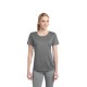Sport-Tek® Heather Contender™ Ladies' Scoop Neck Performance Tee