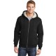 CornerStone® Heavyweight Sherpa-Lined Hooded Men's Fleece Jacket