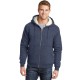 CornerStone® Heavyweight Sherpa-Lined Hooded Men's Fleece Jacket