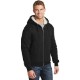 CornerStone® Heavyweight Sherpa-Lined Hooded Men's Fleece Jacket