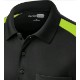 CornerStone® Select Snag-Proof Two Way Colorblock Men's Polo with Pocket