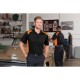 CornerStone® Select Snag-Proof Two Way Colorblock Men's Polo with Pocket