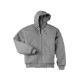 CornerStone® Heavyweight Full-Zip Hooded Men's Sweatshirt with Thermal Lining