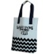 Chevron Pattern 600D Polyester Tote