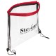 Clear Bag with Drawstring and Color Accent