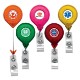 Jumbo Reflective Retractable Badgeholder, Alligator Clip