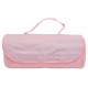 Easy Roll-Up Fleece Blanket with Flap, 48" x 54"