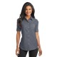Port Authority® SuperPro™ Oxford Ladies' Short Sleeve Shirt