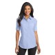 Port Authority® SuperPro™ Oxford Ladies' Short Sleeve Shirt
