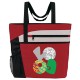 Rocket Zip Pockets 600D Polyester Tote