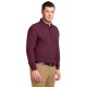 Port Authority® Silk Touch™ Pique Men's Long Sleeve Polo